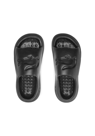 Lacoste Serve Slide 3.0 Unisex Terlik Siyah