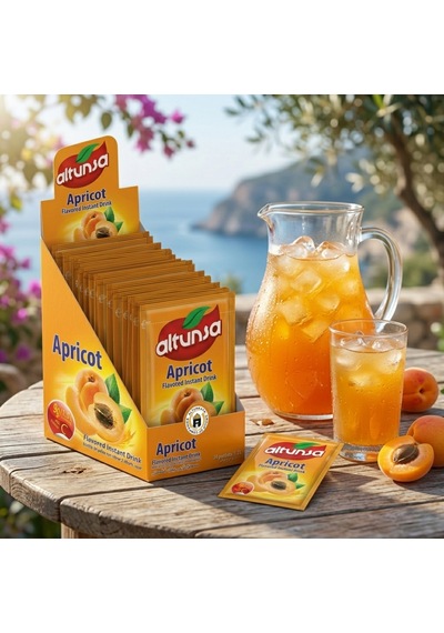 Altunsa Kayısı Aromalı Soğuk Toz Içecek 24 x 9 G