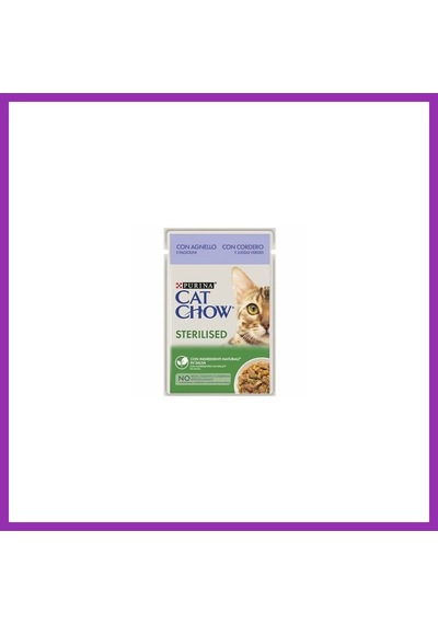 Cat Chow Sterilised Pouch Kuzulu Kısırlaştırılmış Kedi Konservesi 85 Gr Bty