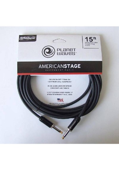 Planet Waves Pw-amsg-15 American Stage Instrument Cables 4.5 Metre Enstrüman Kablosu 4.57 Mt