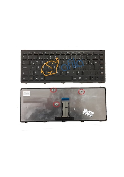 Lenovo İdeapad G400s Notebook Klavyesi Siyah Tr