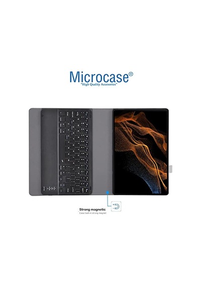 Microcase S8 Ultra X900 14.6 İnch Tablet Bluetooth Klavyeli Standlı Kılıf - Bkk1 Sku: Smgstk91c60d5248