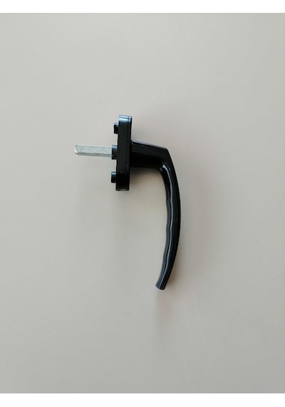 PVC PENCERE KOLU PLASTİK SİYAH