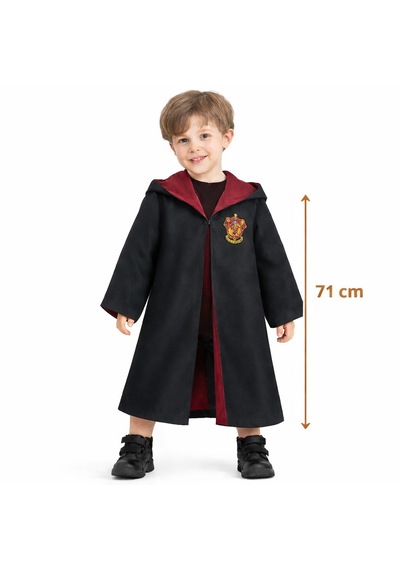 Lunaev Harry Potter Tarzı Çocuk Cübbesi 2-4 Yaş Parti Kostümü