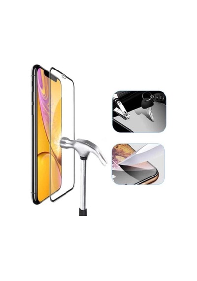 Hubrendy Tedarik Apple iPhone 14 Pro Max Uyumlu 9d Tam Kaplayan Parmak Izi Bırakmayan Ekran Koruyucu Film