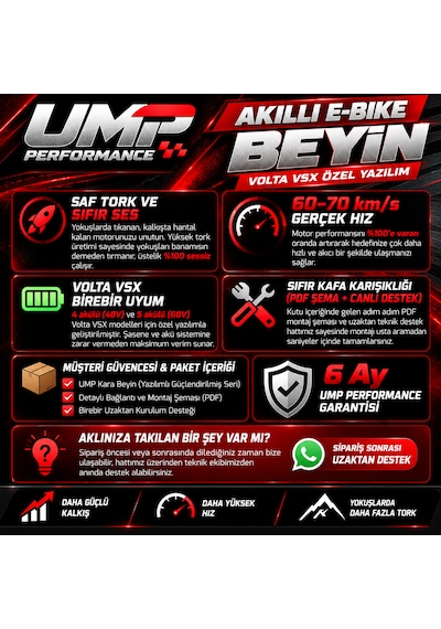 Ump Kara Beyin Özel Volta Vsx Uyumlu 4-5 Akü