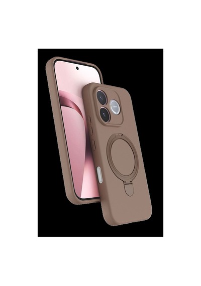 Huawei Honor 600 Lite Regal Magsafe Standlı Kapak - Çöl Titanyum