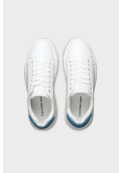 Calvin Klein Bayan Ayakkabı Yw0yw01846 0le Beyaz-mavi Beyaz-mavi
