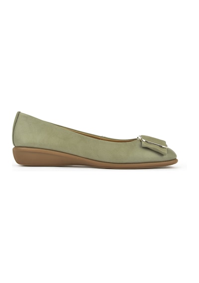 Ziya, Kadın Hakiki Deri Konfor Babet 1511050z2221 Yeşil 1511050z2221 630 Yeşil