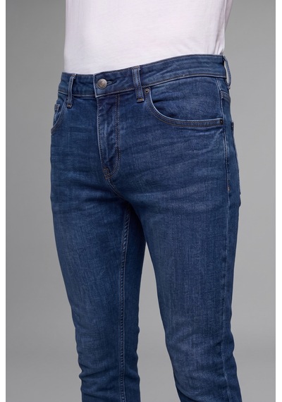 Defacto Pedro Slim Fit Normal Bel Dar Paça Jean Pantolon I4068ax26aunm28 Mavi-nm28