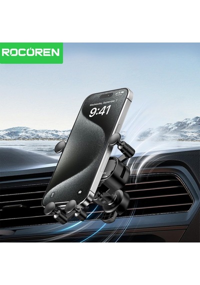 Rocoren Havalandırma Izgara Klipsli Araç İçi Telefon Tutucu Diğer