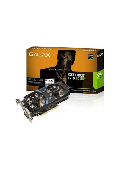 Galax Nvidia GeForce GTX1050 TI EXOC 4GB 128Bit GDDR5 Ekran Kartı