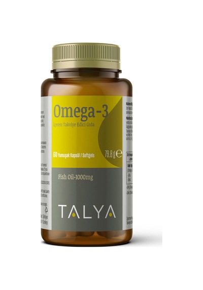 Talya Omega 3 1000 Mg 60 Kapsül Softgel 79.8 G 5 Adet