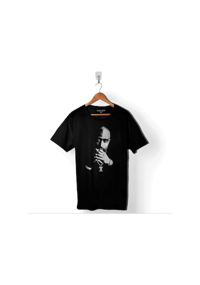 Tupac Shakur Rap 2Pac Rep Musıc Hıp Hop Team Erkek Tişört (491801104)