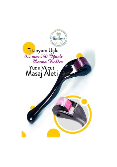 Ma'vessa Titanyum Uçlu 0.5 MM 540 İğneli Dermaroller