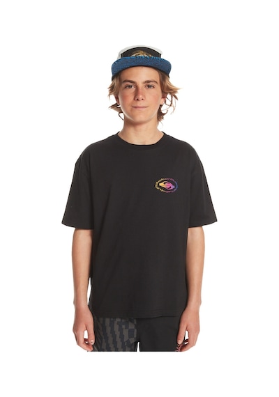Quiksilver Radical Flag Erkek Çocuk Tişört Siyah