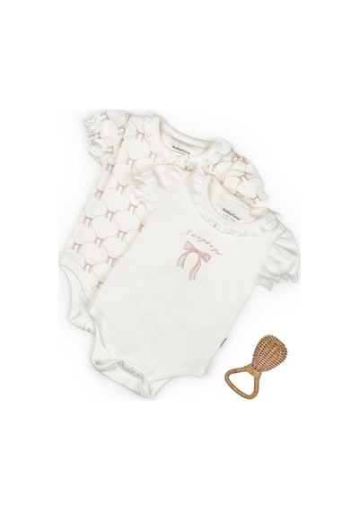 BabyCosy Organic Wear Bebek 2li Kısa Kollu Zıbın Body - Bebek, Yenidoğan %100 Organik Pamuk - Csy8168 Pudra BabyCosy Organic Wear Bebek 2li Kısa Kollu Zıbın Body - Bebek, Yenidoğan %100 Organik Pamuk - Csy8168 Pudra