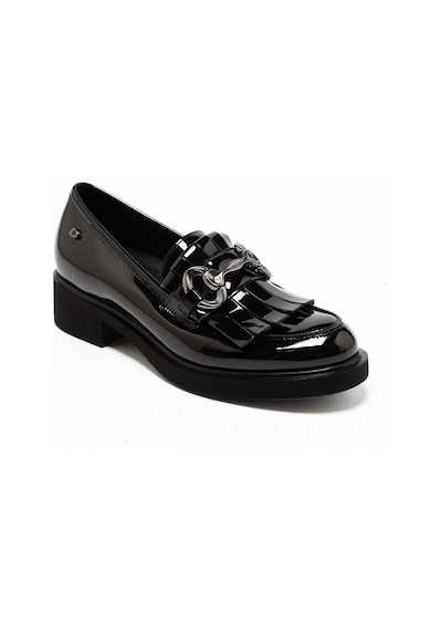 Nero Black Oxford Klasik Kadın 844859ds Donna Serena 4859 Lız Fıl Ner Acc Ner X Jf Siyah