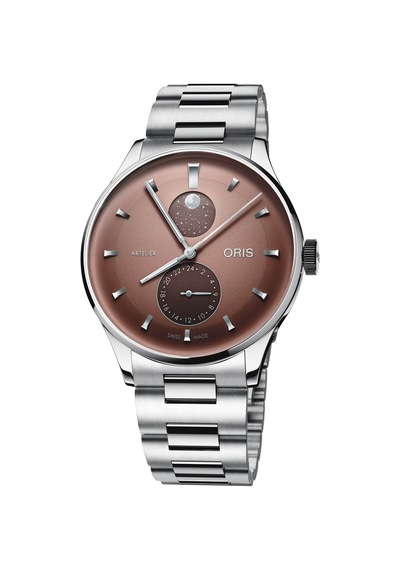 Oris Artelier Complication 39.50 Mm Otomatik Saat 01 782 7811 405 Kahverengi