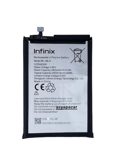 İnfinix S5-s5 Lite Pil Batarya Pil