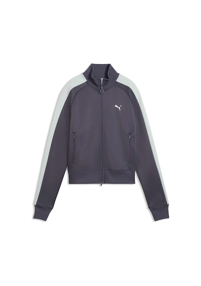 Puma T7 Always On Kadın Kısa Track Ceket 629796 56 Gri