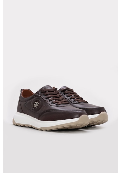 Fast Step Hakiki Deri Erkek Casual Ayakkabı 343ma2008 Kahve