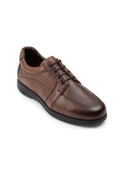 Deery Hakiki Deri Taba Rengi Günlük Erkek Ayakkabı - 01940mtbac01 Taba