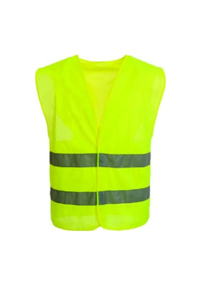 Ikaz Yeleği Sarı Işçi Tip Ikaz Yeleği