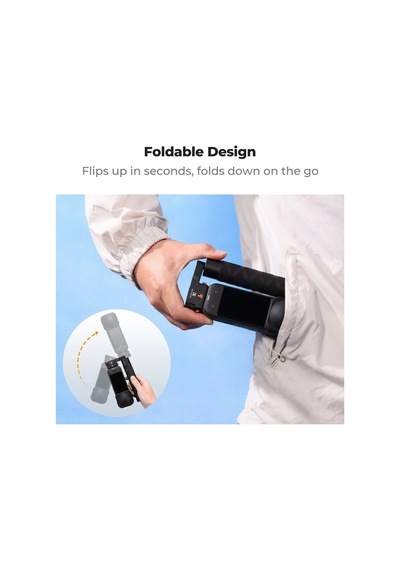 K&f Concept Insta360 X5 Selfie Çubuğu 89 Cm Katlanabilir Manyetik Görünmez Selfie Stick