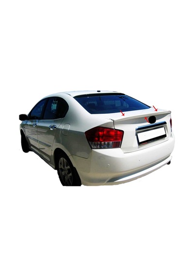 Honda City 5 Spoiler Bagaj Gt Fiber 2008 2014
