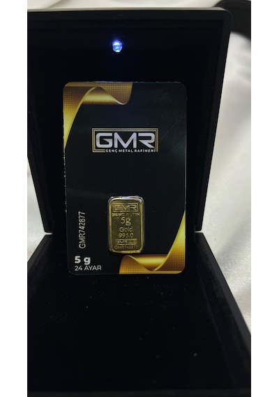 2 Adet 5 Gr 24 Ayar Gmr
