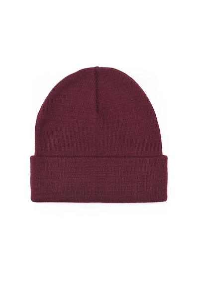 Eke Tekstil Basic Unisex Triko Sonbahar Kışlık Bere Bordo