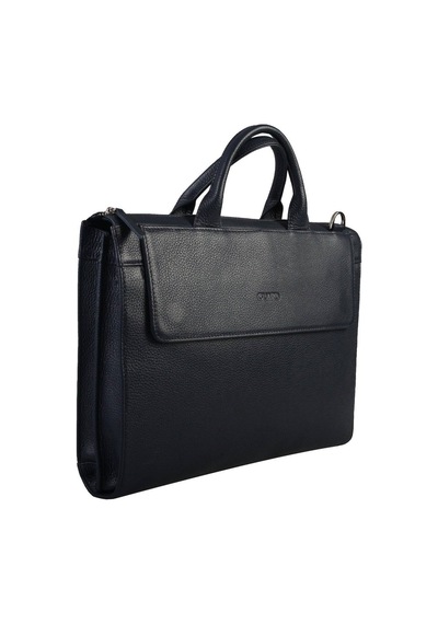 Guard Briefcase Deri Evrak Çantası Siyah
