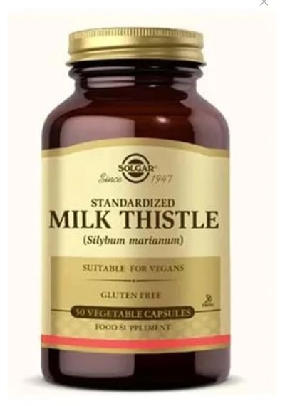 Solgar Milk Thistle 50 Kapsül