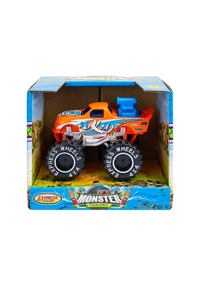 Express Wheels Monster Truck Araba Turuncu