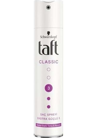 Taft Saç Spreyi Power No: 3 Classic 250 Ml