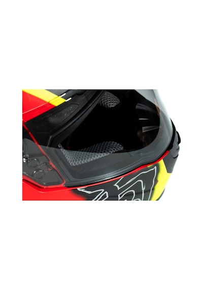 Zeus ZS-811A Al31 Matt Red Fluo Yellow Kapalı Kask