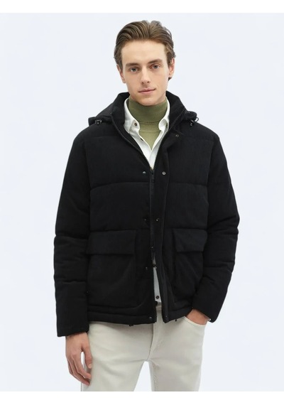 Kip Siyah Regular Fit Casual Dokuma Mont Siyah