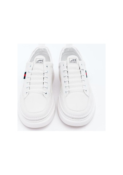 Derinet Günlük Comfort Taban Erkek Sneaker Beyaz Beyaz