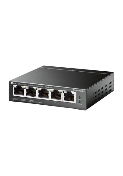 Tp-link Tl-sg105mpe 4 Poe+ Bağlantı Noktasına Sahip 5 Bağlantı Noktalı Yönetimli Poe Anahtarı 120 Watt, Ieee-802.3af/at Poe, Fansız, Tak Ve Çalıştır, Sağlam Metal Gövde Siyah Tp-link Tl-sg105mpe 4 Poe+ Bağlantı Noktasına Sahip 5 Bağlantı Noktalı Yönetimli Poe Anahtarı 120 Watt, Ieee-802.3af/at Poe, Fansız, Tak Ve Çalıştır, Sağlam Metal Gövde Siyah