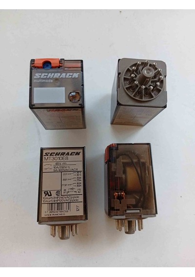 Mt 301 0e8 48v 10a 3c Schrack Güç Röle 2 Adet