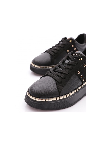 Dgn B07 Kadin Sneaker Ayakkabi Siyah