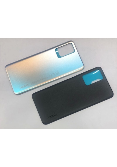 Oppo A96 Cph2333 Arka Kapak Pil Kapağı Mavi