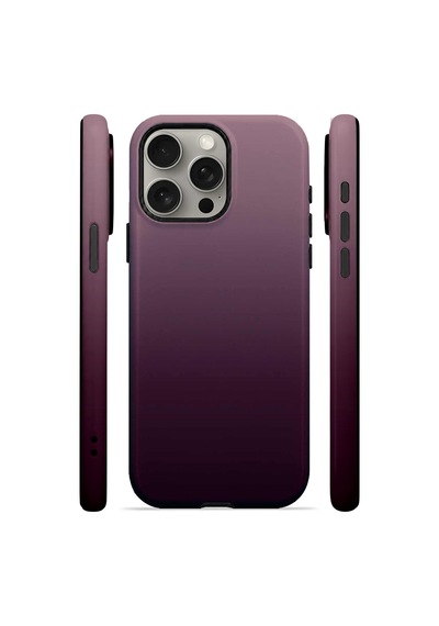 Velvoria Valestra Mauve Mist Gradient Apple iPhone Uyumlu 15 Pro Darbe Korumalı Kılıf Valestra Select - Mauve Mist Gradient