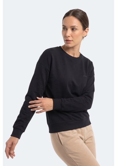 Slazenger Kunto I Kadın Lacivert Sweatshırt