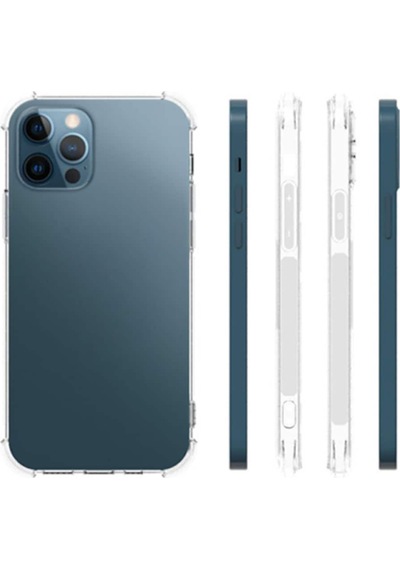 Apple Uyumlu iPhone 12 Pro Max 6.7 Anti-Drop Silikon Kilif Kamera Korumali Se 226326326