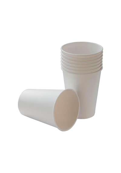 12 Oz Beyaz Tek Kullanımlık Karton Bardak 300 Ml, Kahve, Çay, Ofis, Ev Ve Parti Kullanımı İçin Diğer