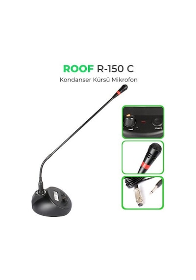 ROOF R-150C Kürsü Mikrofon
