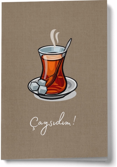 Çaysıdım Mini Defter Çok Renkli