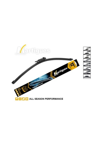 Martıgues Rs16400s101 Sılecek Supurgesı Arka Muz Vıano Vıto Doblo Ym 10 Tek Kapı 400mm 16 Inc